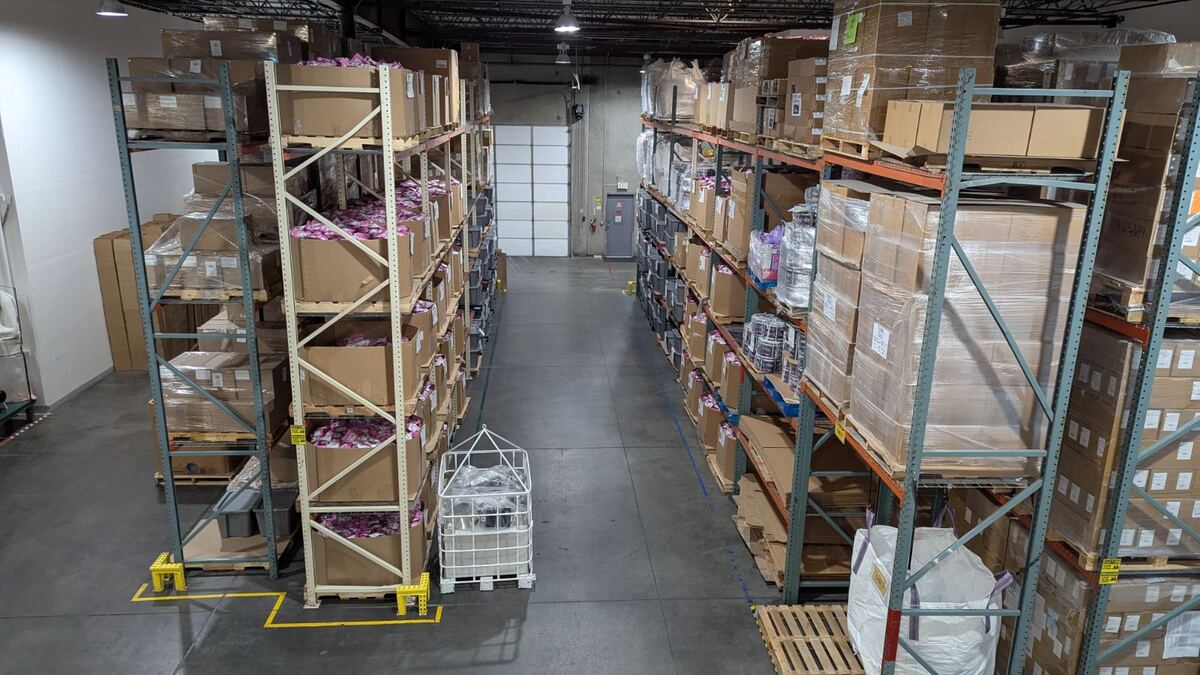 Warehouse racking